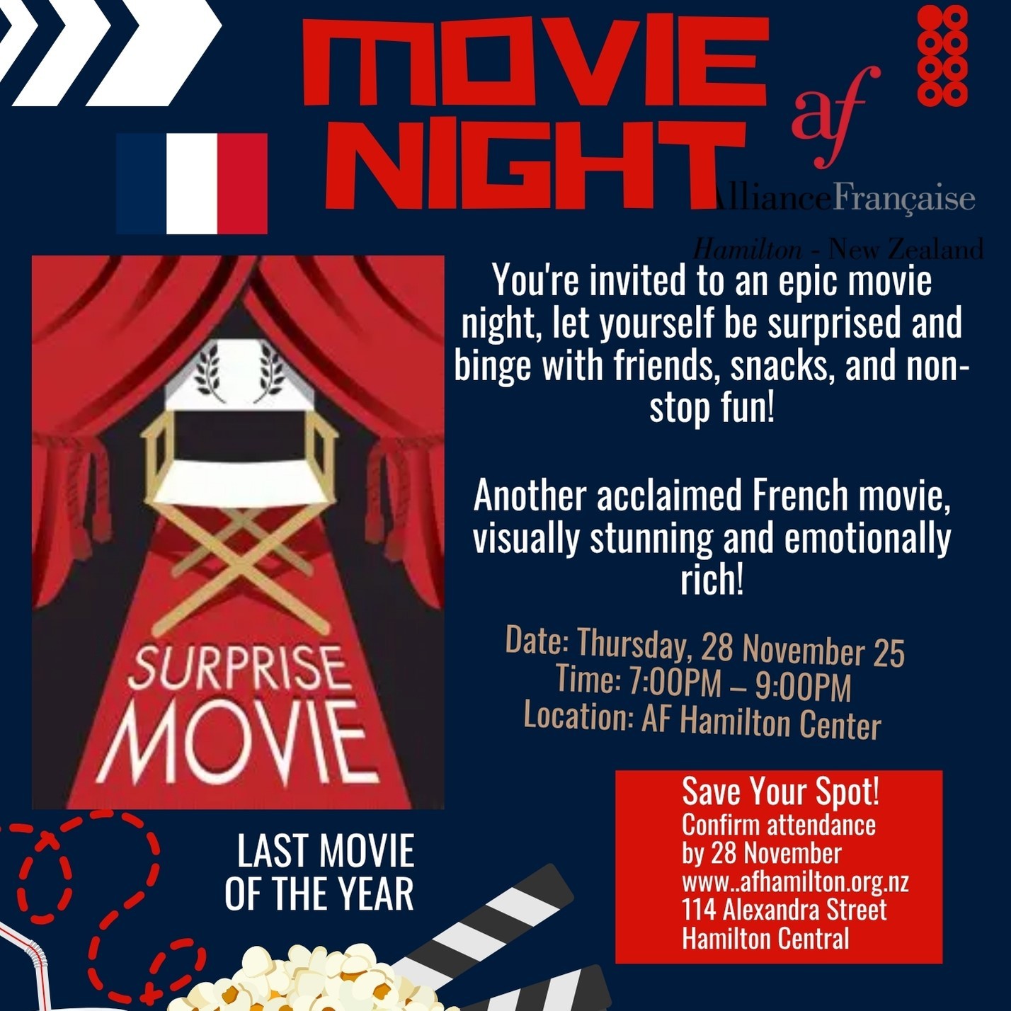 Cine club - Surprise movie